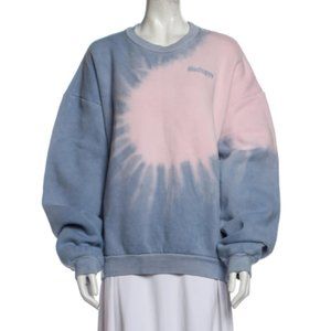 Madhappy Pink & Blue TieDye Crewneck Sweatshirt
